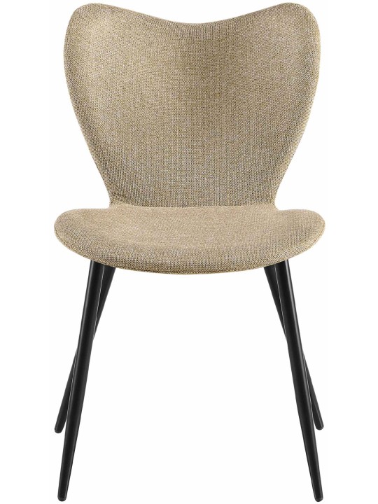 Spisestuestol Maika stof, taupe