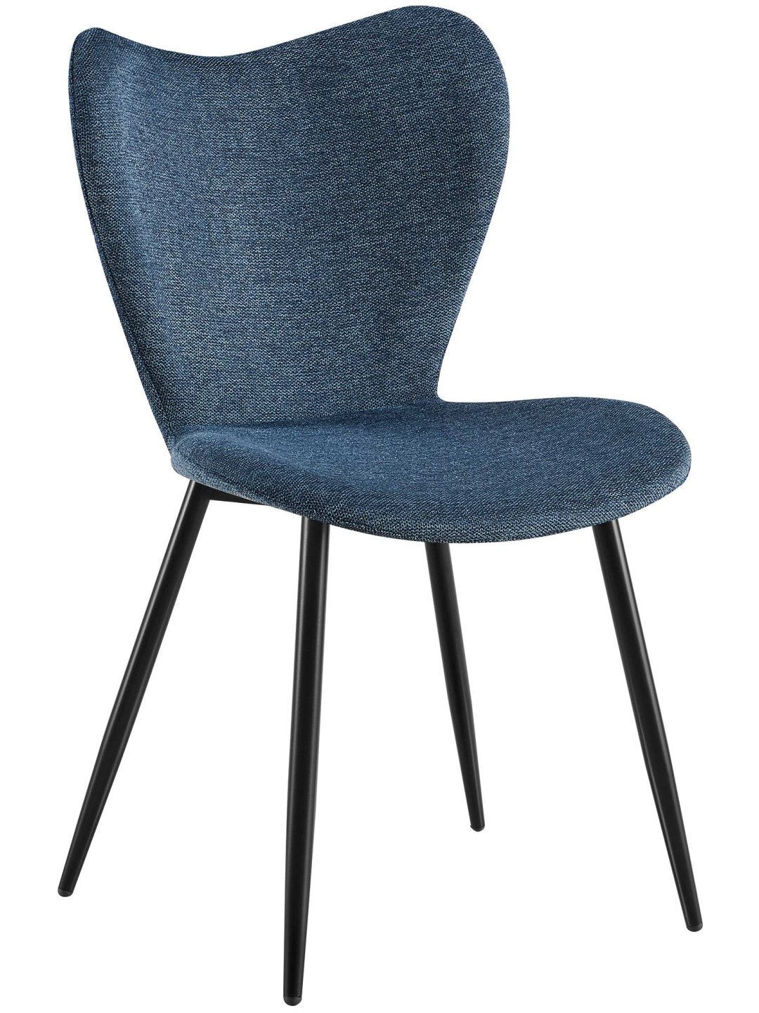 Spisestuestol Maika stof, blå