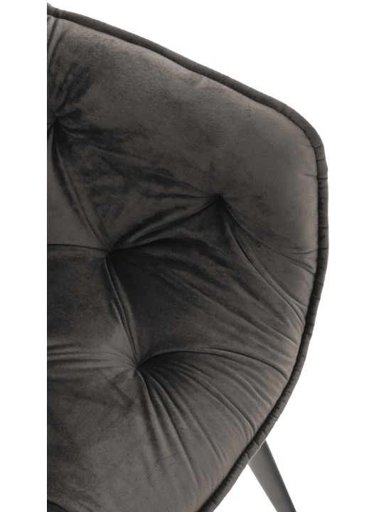 Stol Tanna Velvet, antracit