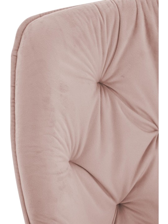 Sæt med 2 stole Tanna velvet, pink