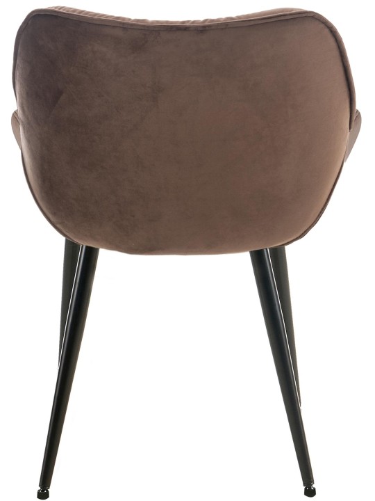 Sæt med 4 stole Tanna velvet, brun Sæt med 4 stole Tanna velvet, brun