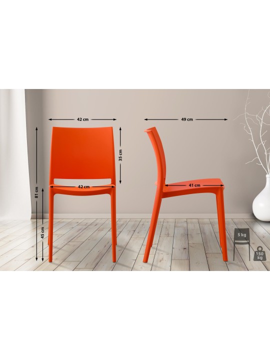 Stol Meton, orange Stol Meton, orange