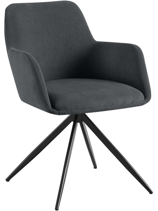 Olema Cord spisestuestol, sort
