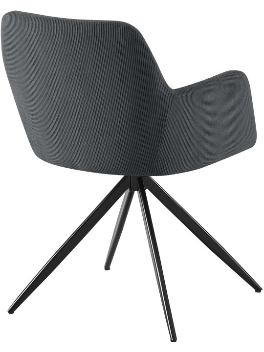 Olema Cord spisestuestol, sort