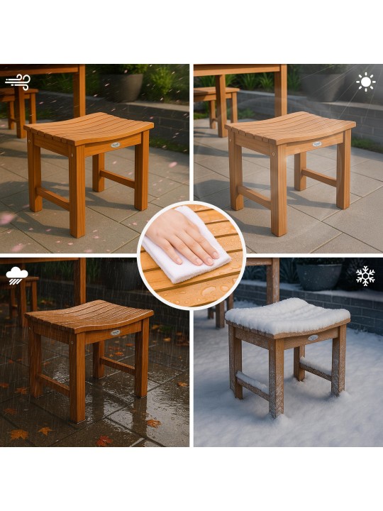 Taburet Bibury, teak