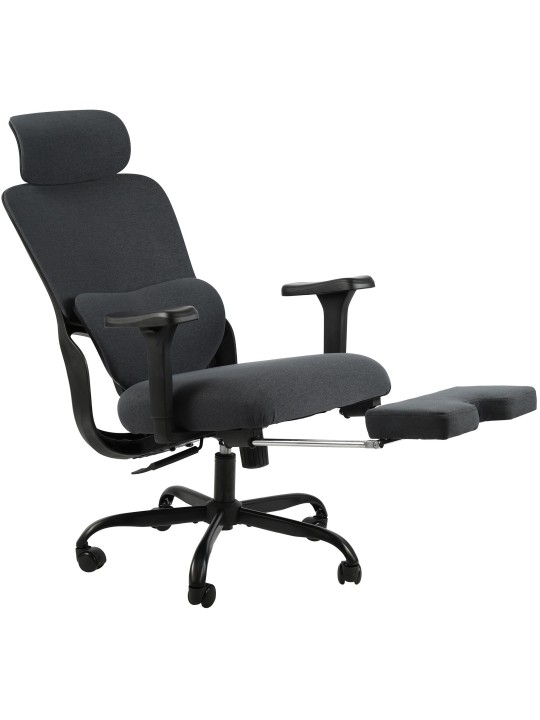 Kontorstol Leesburg, sort/sort