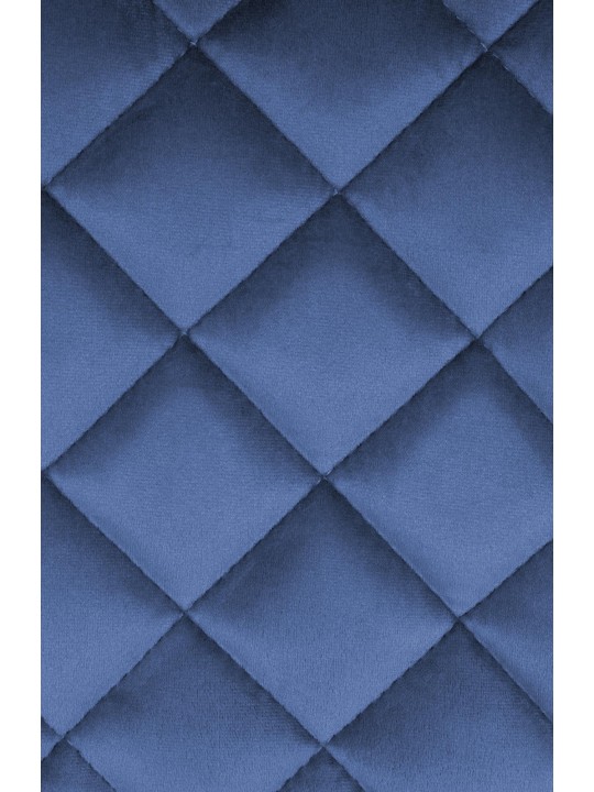 Sæt med 2 barstole Kasson velvet, blå Sæt med 2 barstole Kasson velvet, blå
