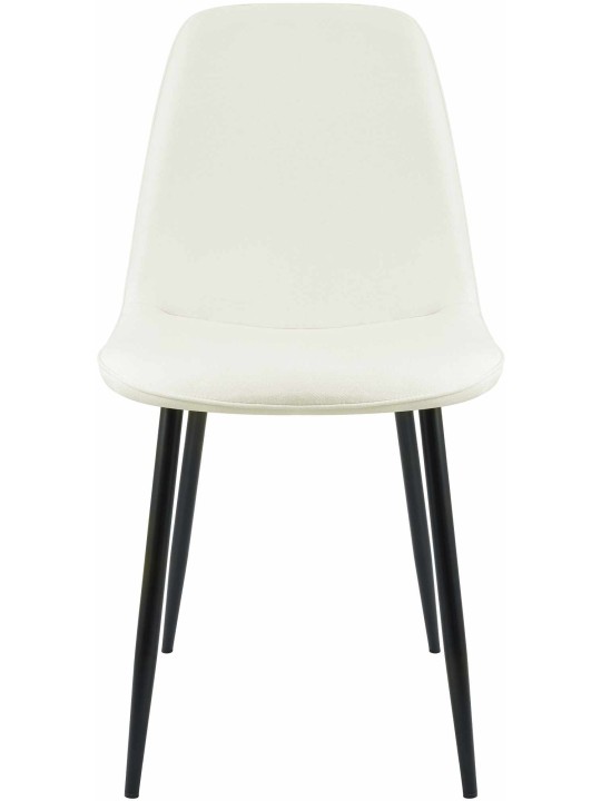 Spisebordsstol i Maryam-stof, creme