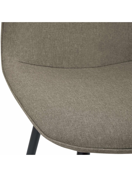 Spisebordsstol i Maryam-stof, taupe