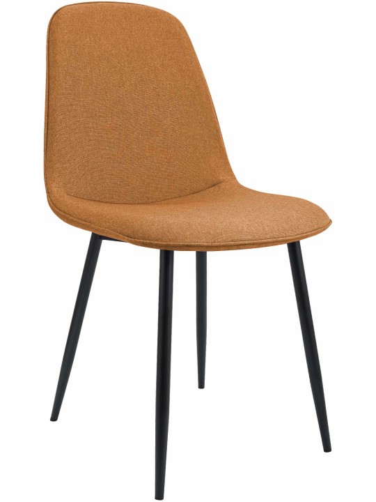 Spisebordsstol i Maryam-stof, orange