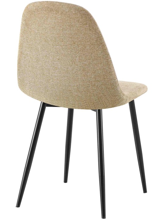 Spisestuestol Napier stof, taupe