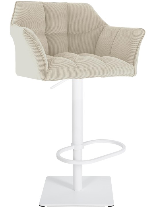 Barstol Damaso W Cord, creme