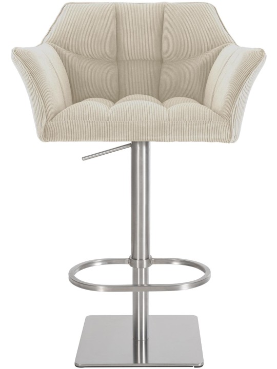 Bar stool Damaso E Cord, creme Bar stool Damaso E Cord, creme