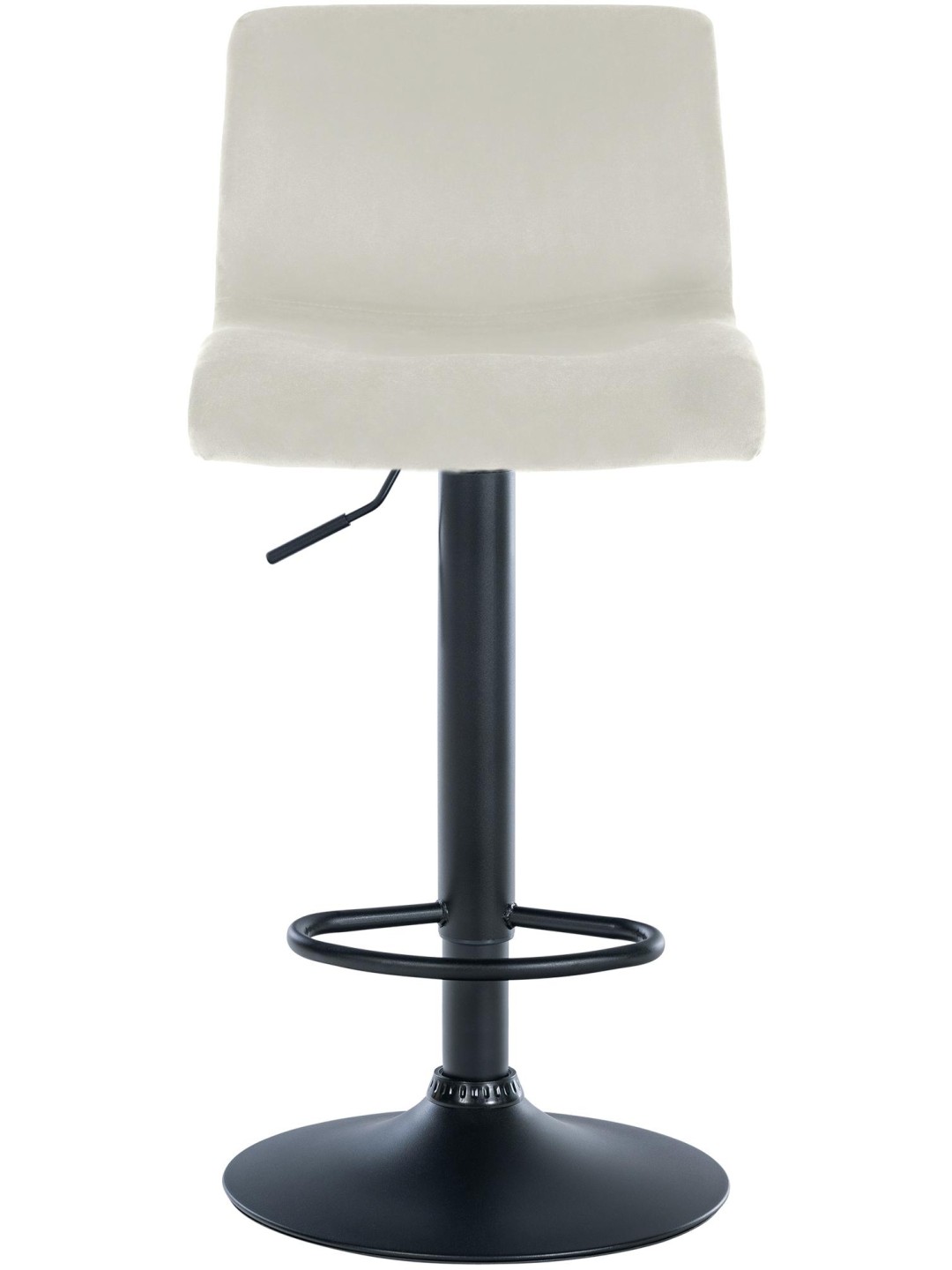 Barstol Hoover fløjl B, creme