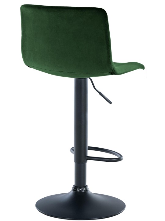 Barstol Hoover fløjl B, grøn