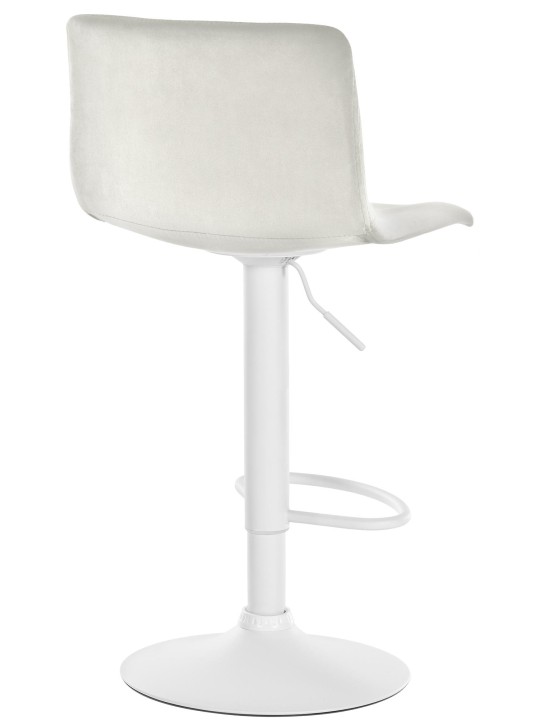 Barstol Hoover fløjl W, creme