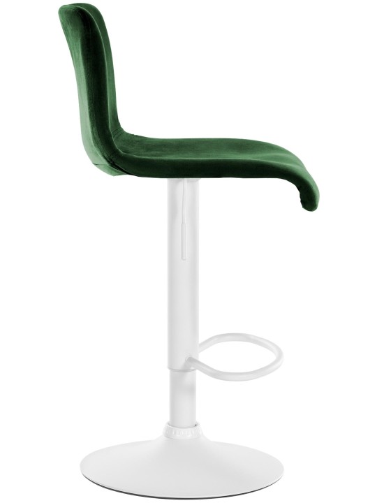 Barstol Hoover fløjl W, grøn