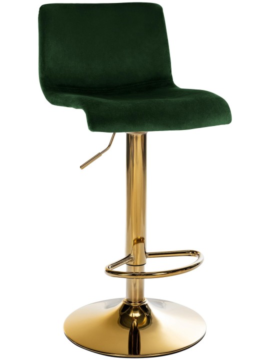 Barstol Hoover velvet G, grøn