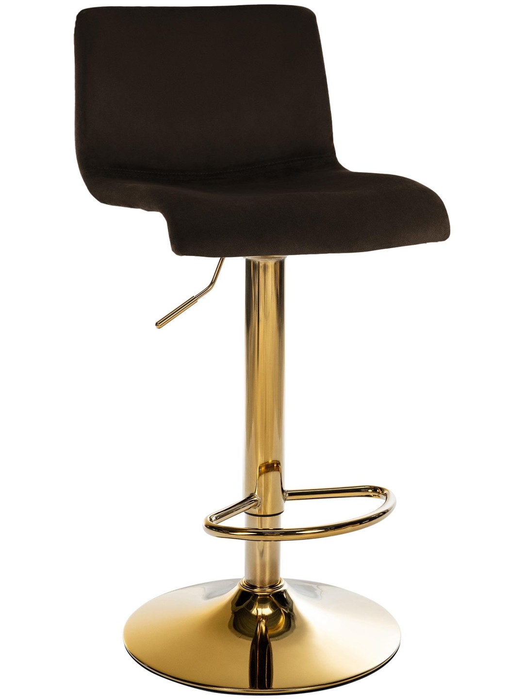 Barstol Hoover velvet G, brun