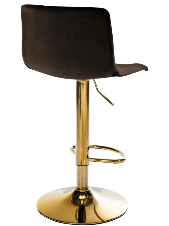 Barstol Hoover velvet G, brun
