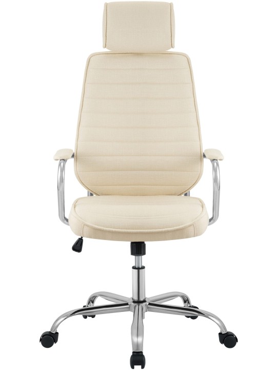 Kontorstol Rako stof, creme