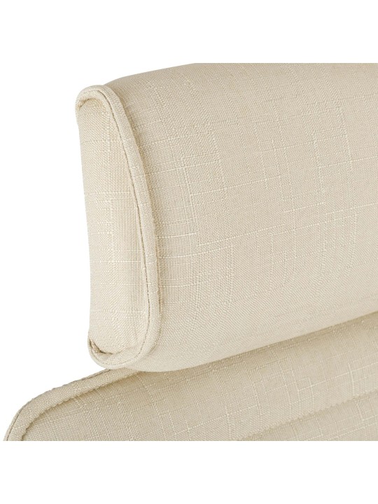 Kontorstol Rako stof, creme