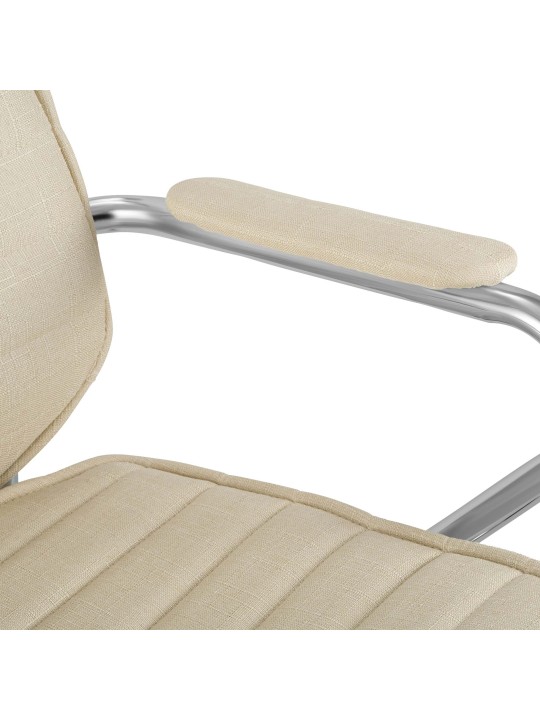 Kontorstol Rako stof, creme