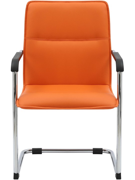 Sæt med 2 besøgsstole Seattle, orange
