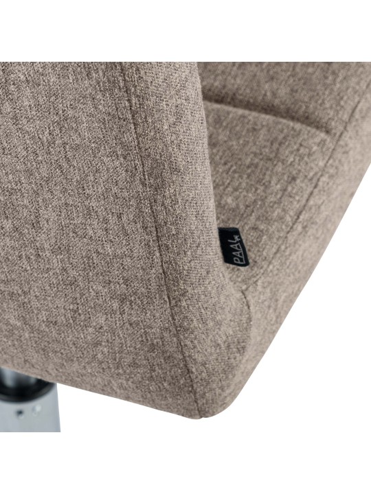 Stol Ricky stof, taupe Stol Ricky stof, taupe