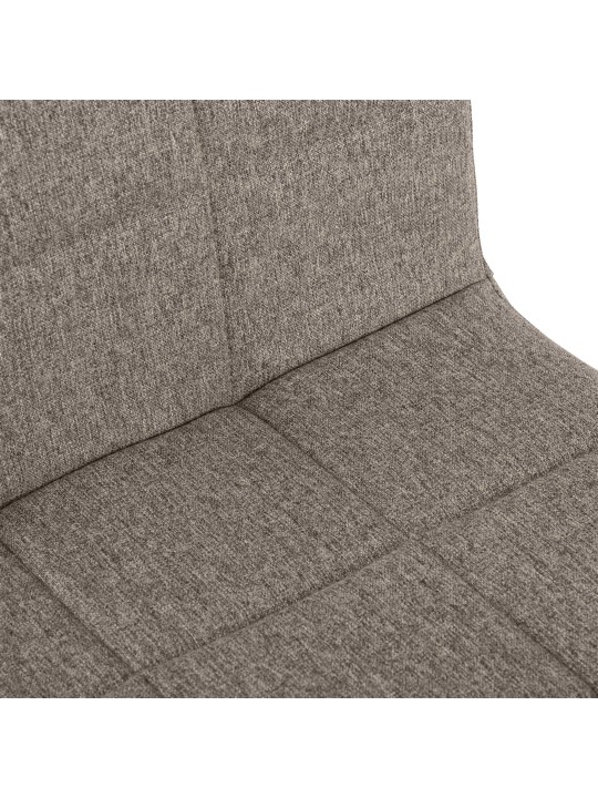 Stol Ricky stof, taupe Stol Ricky stof, taupe