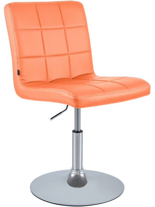 Stol Ricky imiteret læder, orange Stol Ricky imiteret læder, orange