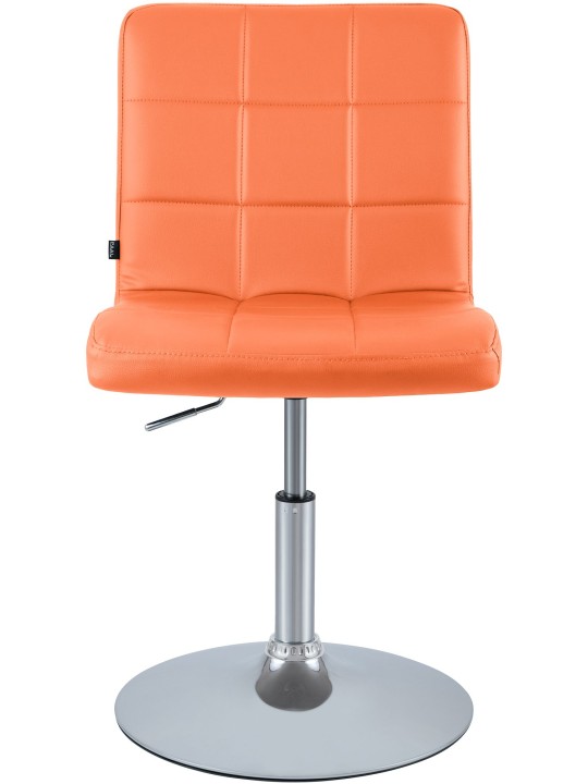 Stol Ricky imiteret læder, orange Stol Ricky imiteret læder, orange