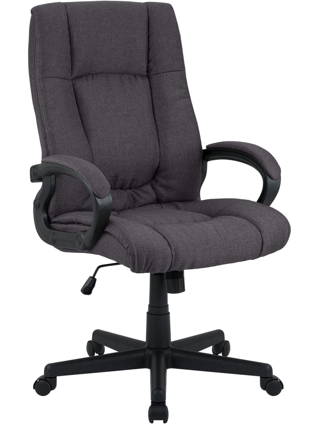 Kontorstol XL Sparta stof, sort