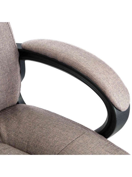 Kontorstol XL Sparta stof, taupe