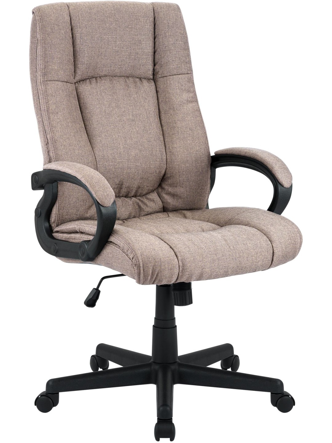 Kontorstol XL Sparta stof, taupe