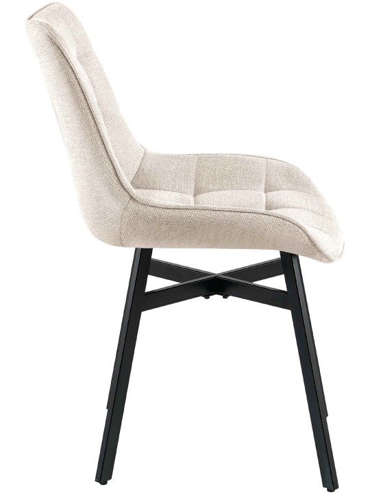 Stol Colby stof, creme Stol Colby stof, creme