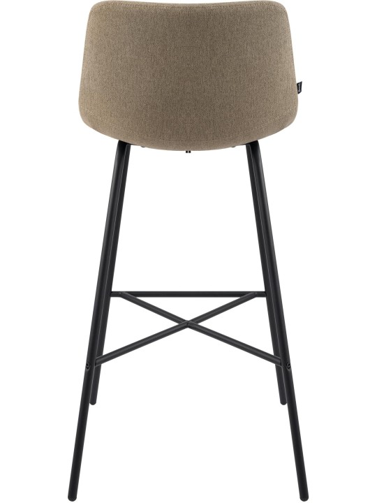 Barstol Altona stof, taupe