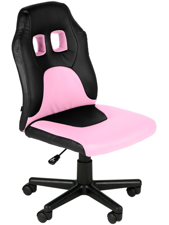 Børnekontorstol Sjov, sort/pink Børnekontorstol Sjov, sort/pink