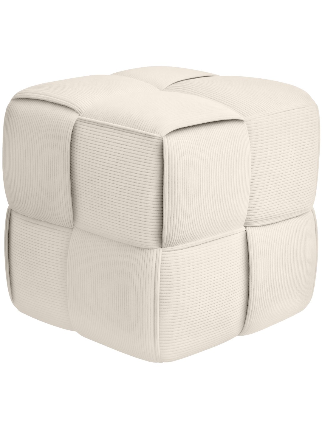 Taburet Forinta Cord, creme