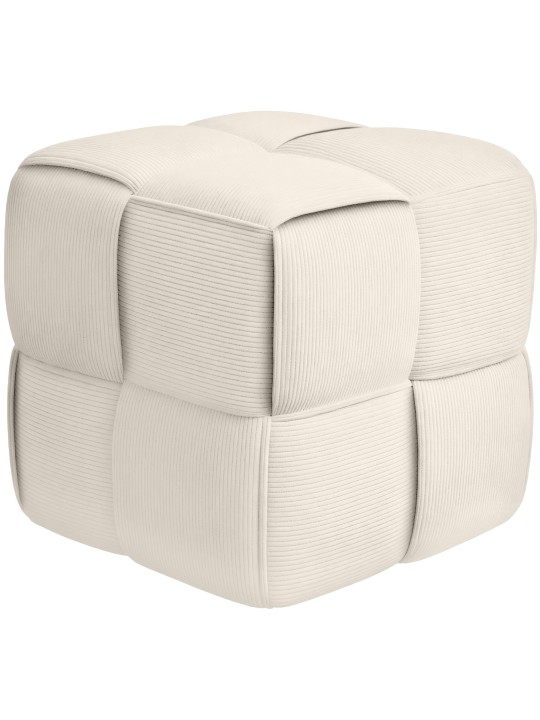Taburet Forinta Cord, creme