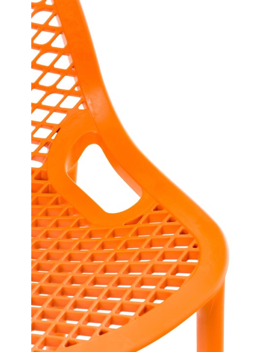 Sæt med 2 barstole Air, orange Sæt med 2 barstole Air, orange