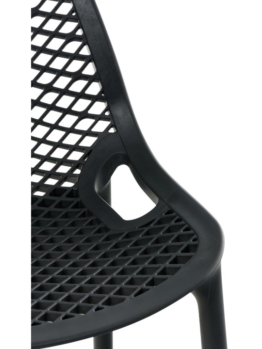 Sæt med 2 barstole Air, sort Sæt med 2 barstole Air, sort