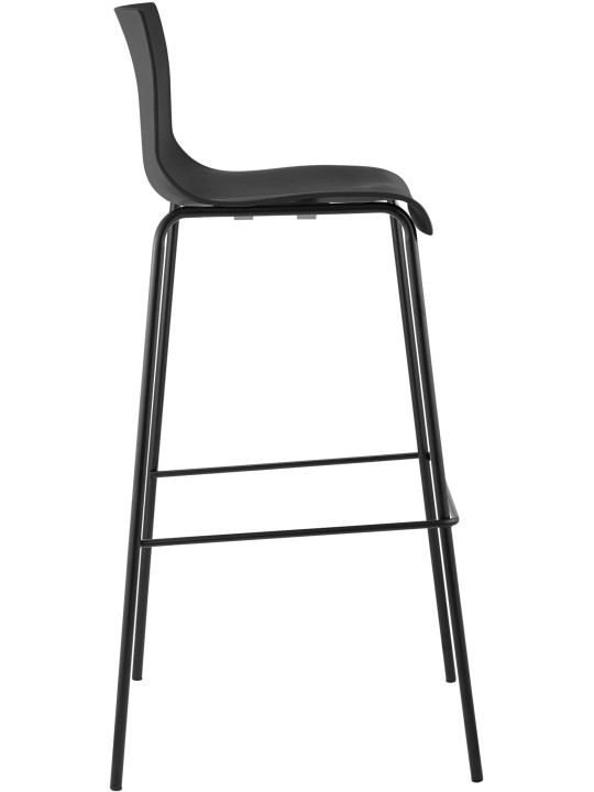 Barstol Hoover 4-fods stel, sort