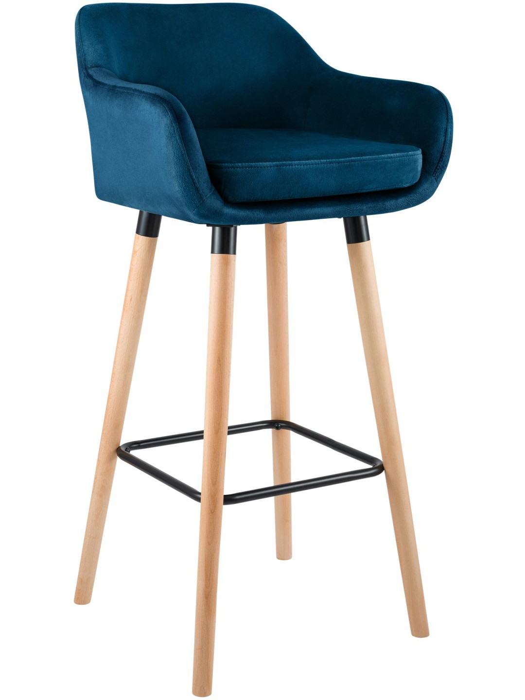 Barstol Grant velvet, blå