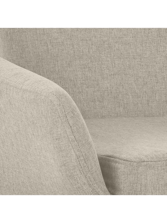Barstol Grant stof, creme