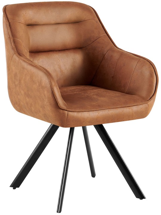 Stol Pettuli Vintage, lysebrun