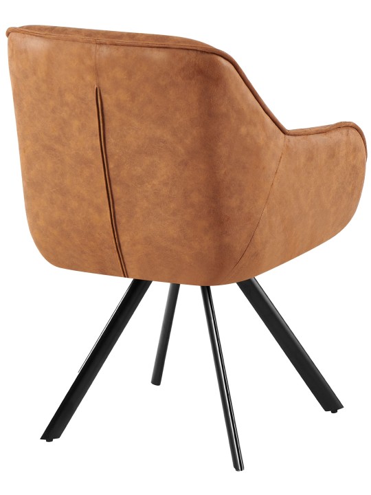 Stol Pettuli Vintage, lysebrun