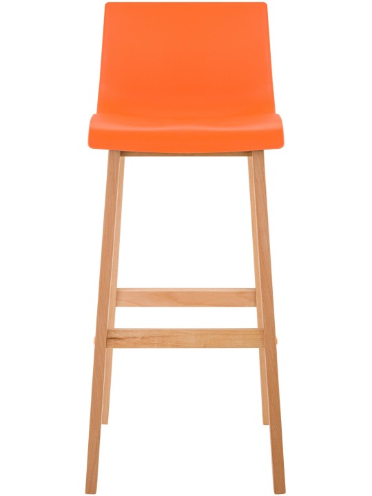 Sæt med 2 barstole Hoover Natura, orange Sæt med 2 barstole Hoover Natura, orange