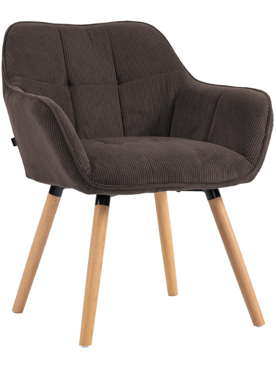 Spisestuestol Vienna Cord natura, brun Spisestuestol Vienna Cord natura, brun