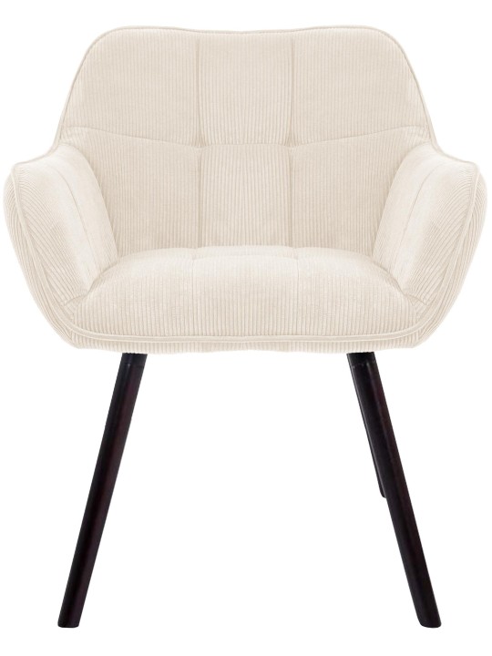 Vienna Cord spisestuestol, creme